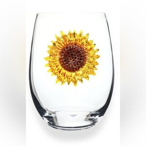 The Queens’ Jeweled Wine Glass - Sunflower